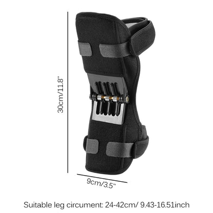 Adjustable Spring Support Knee Pad for Joint Relief by HitMyNeed