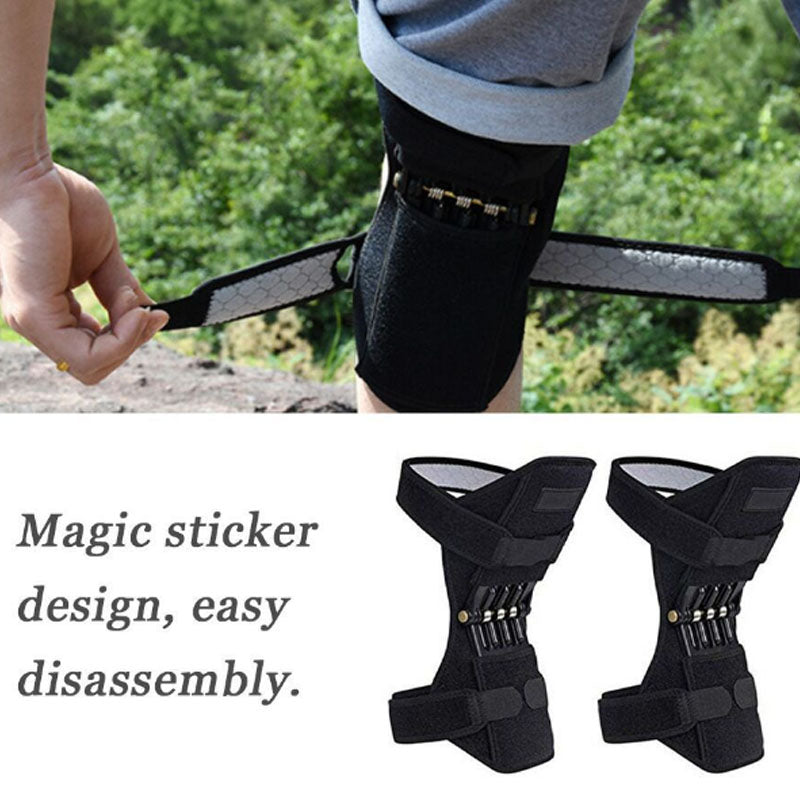 Adjustable Spring Support Knee Pad for Joint Relief by HitMyNeed