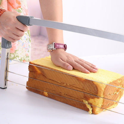 Adjustable Stainless Steel Cake Layer Slicer Tool by HitMyNeed