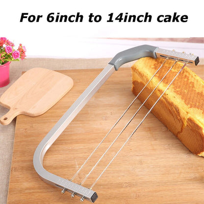 Adjustable Stainless Steel Cake Layer Slicer Tool by HitMyNeed
