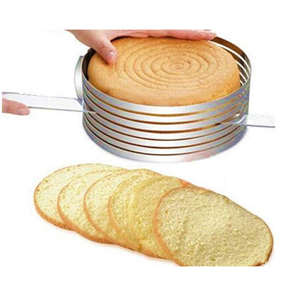 Adjustable Stainless Steel Cake Leveler Cutter Ring by HitMyNeed