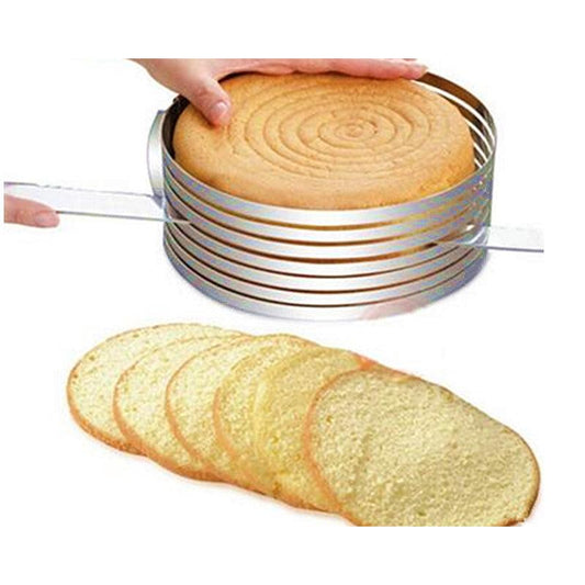 Adjustable Stainless Steel Cake Leveler Cutter Ring by HitMyNeed