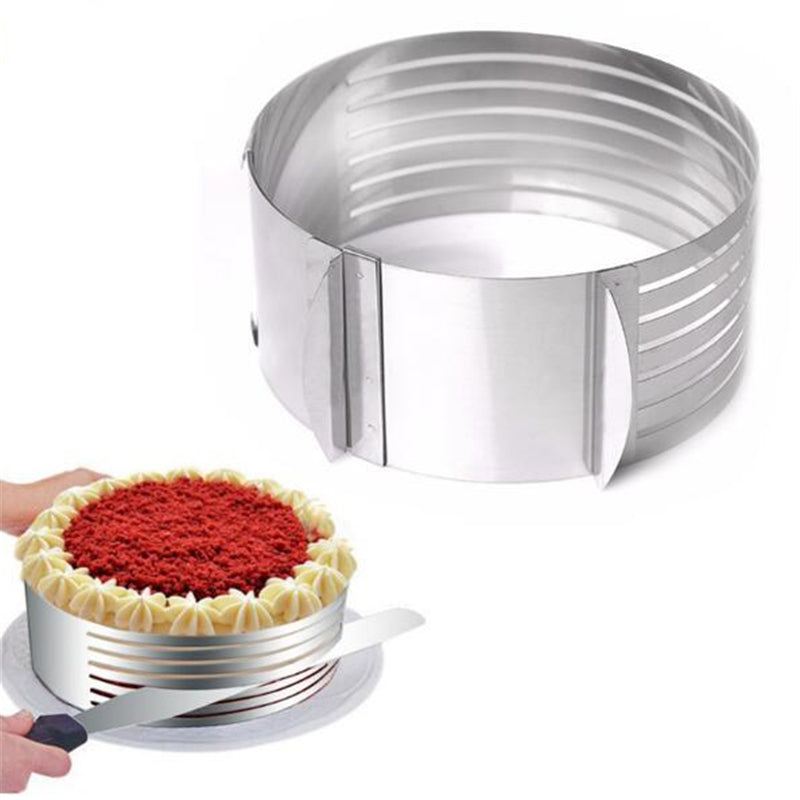 Adjustable Stainless Steel Cake Leveler Cutter Ring by HitMyNeed