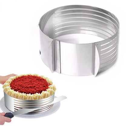 Adjustable Stainless Steel Cake Leveler Cutter Ring by HitMyNeed