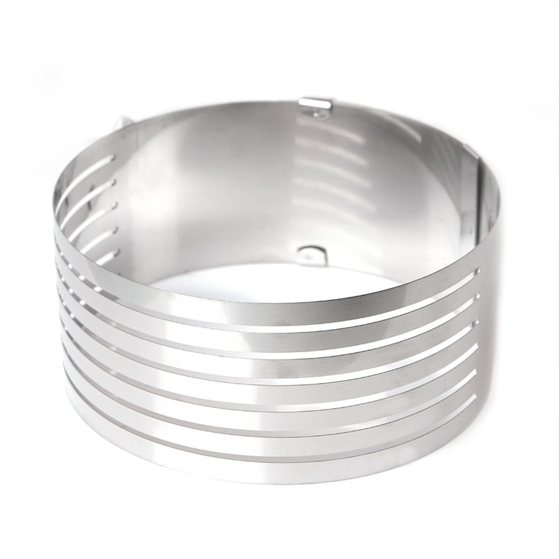 Adjustable Stainless Steel Cake Leveler Cutter Ring by HitMyNeed