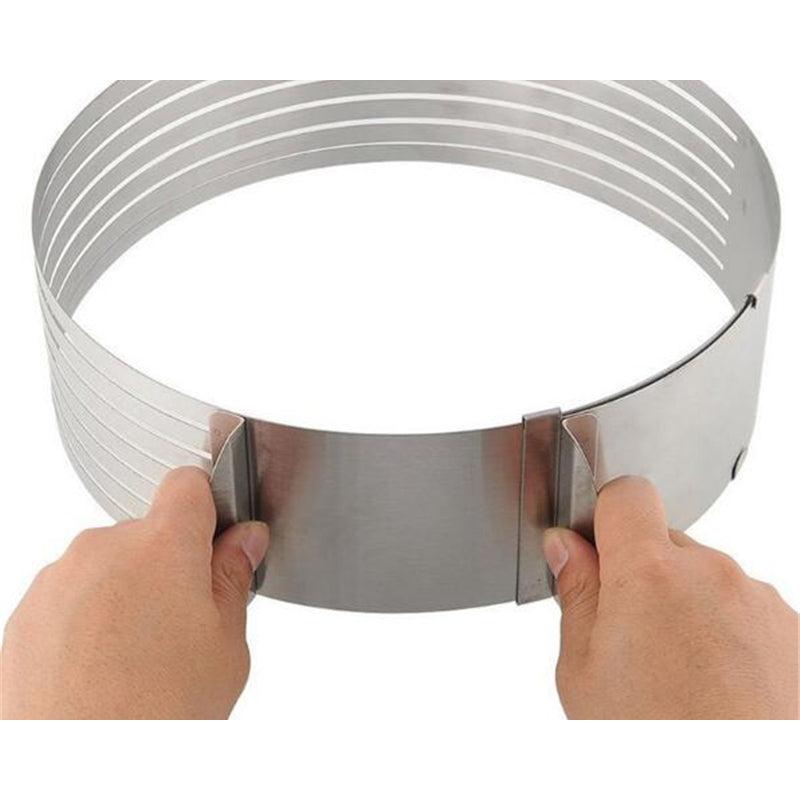 Adjustable Stainless Steel Cake Leveler Cutter Ring by HitMyNeed