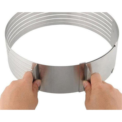 Adjustable Stainless Steel Cake Leveler Cutter Ring by HitMyNeed