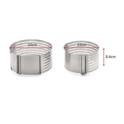 Adjustable Stainless Steel Cake Leveler Cutter Ring by HitMyNeed