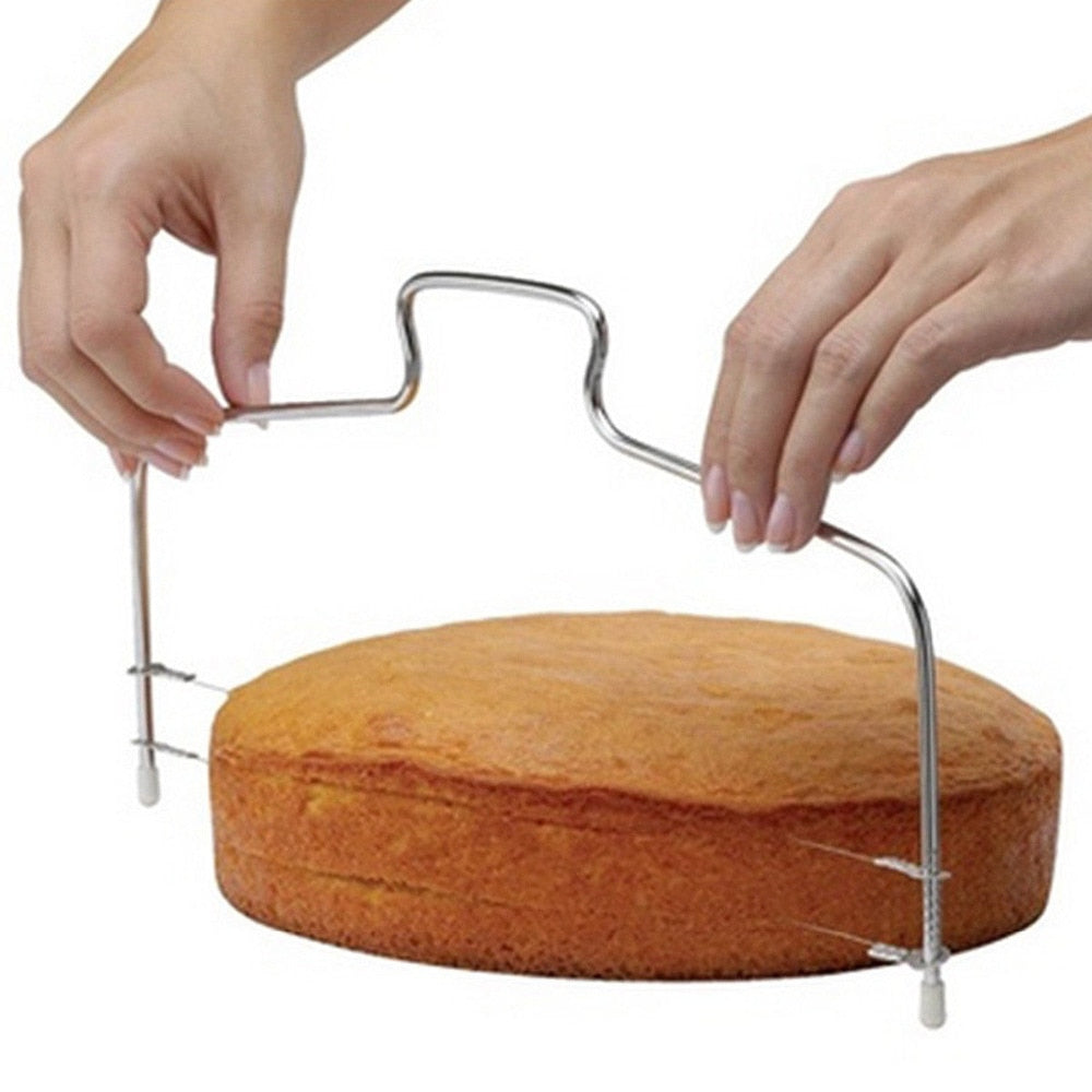 Adjustable Stainless Steel Cake Leveller Slicer by HitMyNeed