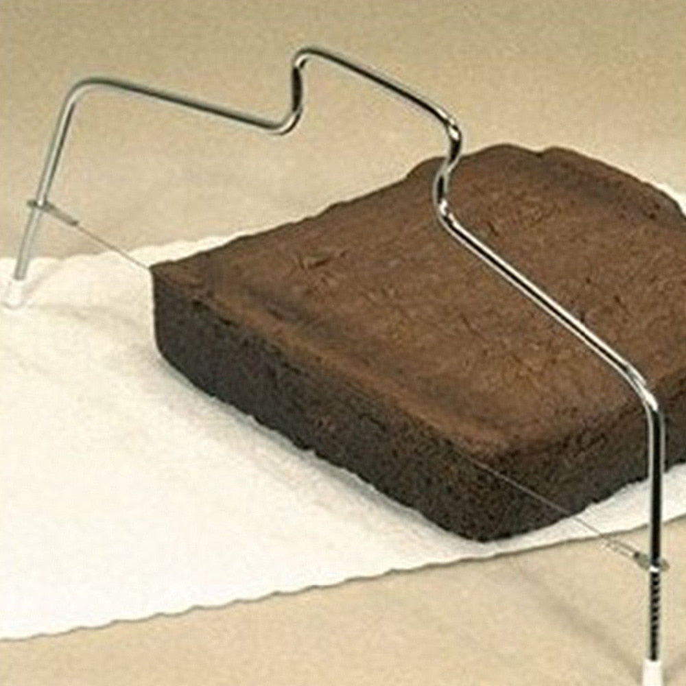 Adjustable Stainless Steel Cake Leveller Slicer by HitMyNeed