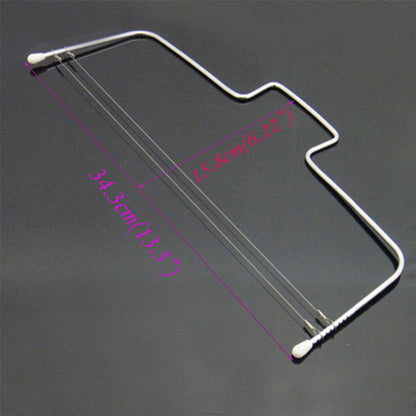 Adjustable Stainless Steel Cake Leveller Slicer by HitMyNeed