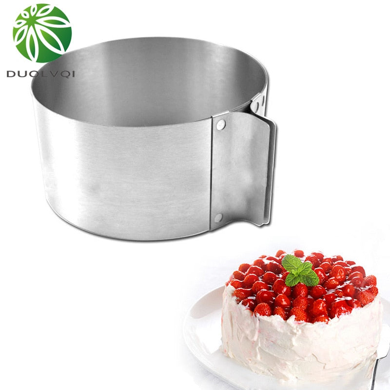 Adjustable Stainless Steel Cake Ring Mold 16-30 cm by HitMyNeed