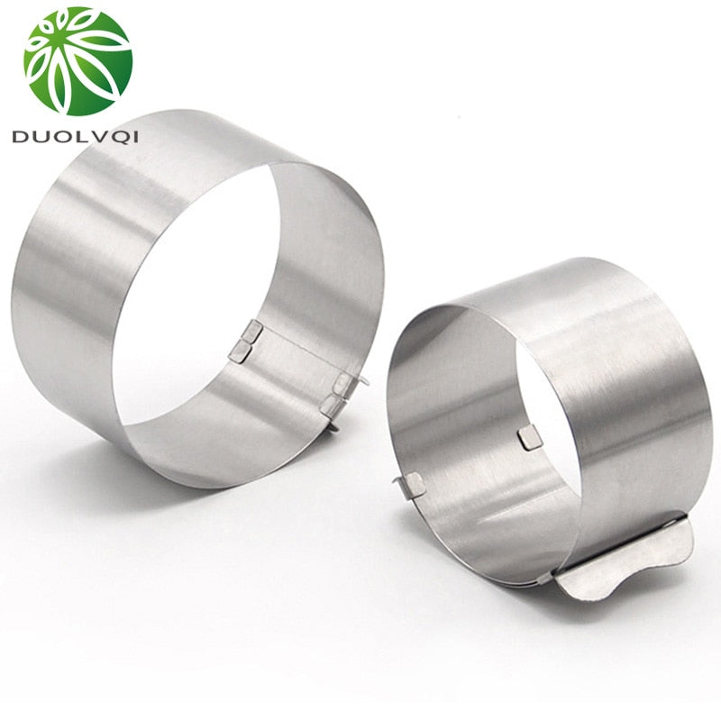 Adjustable Stainless Steel Cake Ring Mold 16-30 cm by HitMyNeed