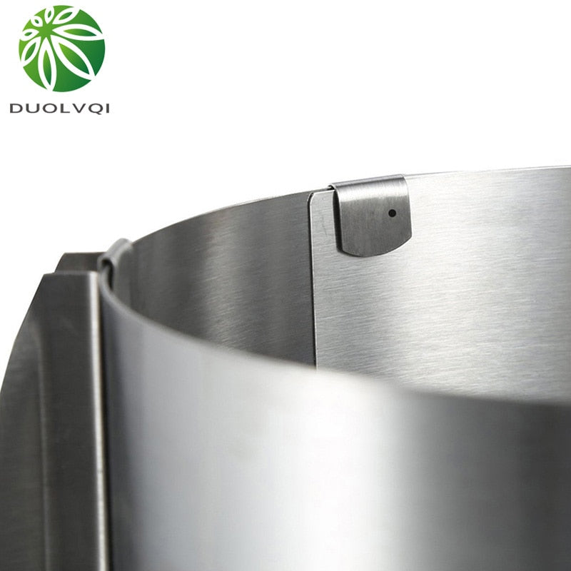 Adjustable Stainless Steel Cake Ring Mold 16-30 cm by HitMyNeed