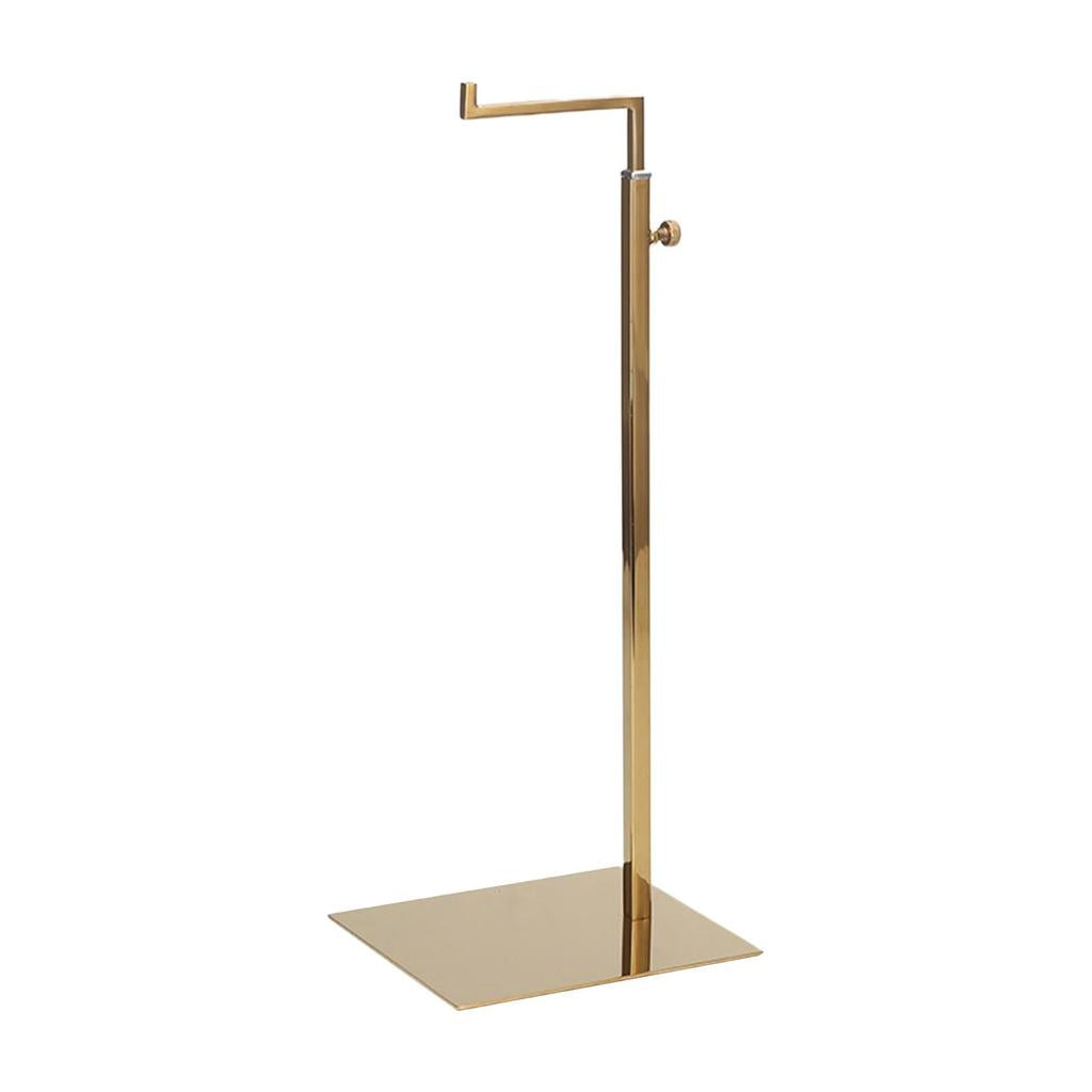 Adjustable Stainless Steel Handbag Display Stand gold-mirror by HitMyNeed