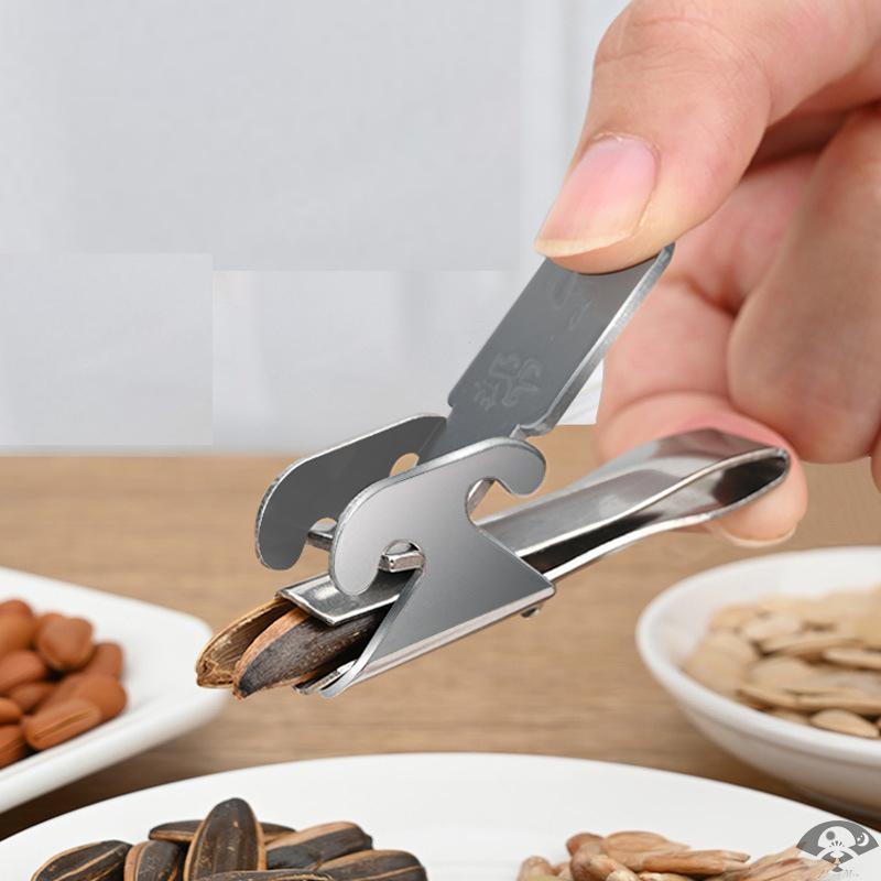 Adjustable Stainless Steel Melon Seed Opener Tool by HitMyNeed