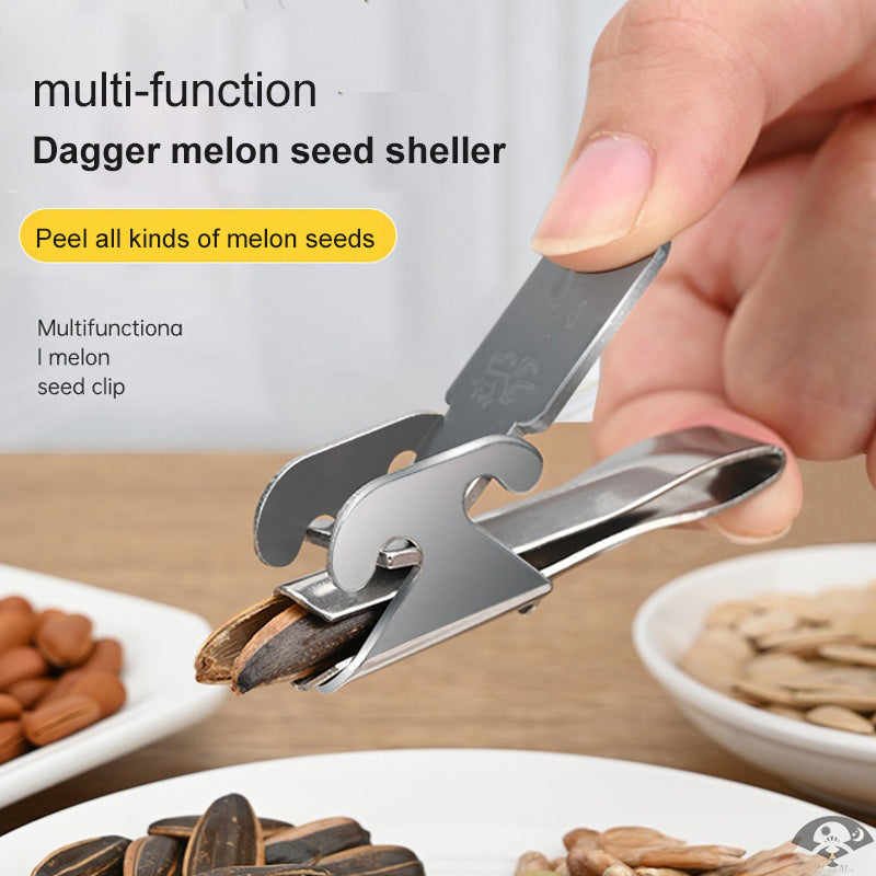 Adjustable Stainless Steel Melon Seed Opener Tool by HitMyNeed