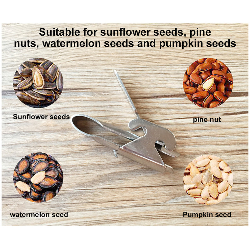 Adjustable Stainless Steel Melon Seed Opener Tool by HitMyNeed