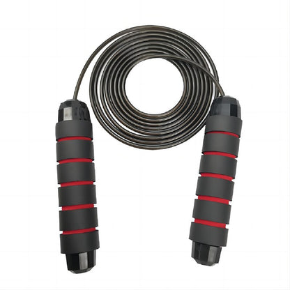 Adjustable Steel Speed Jump Rope with Foam Handles by HitMyNeed
