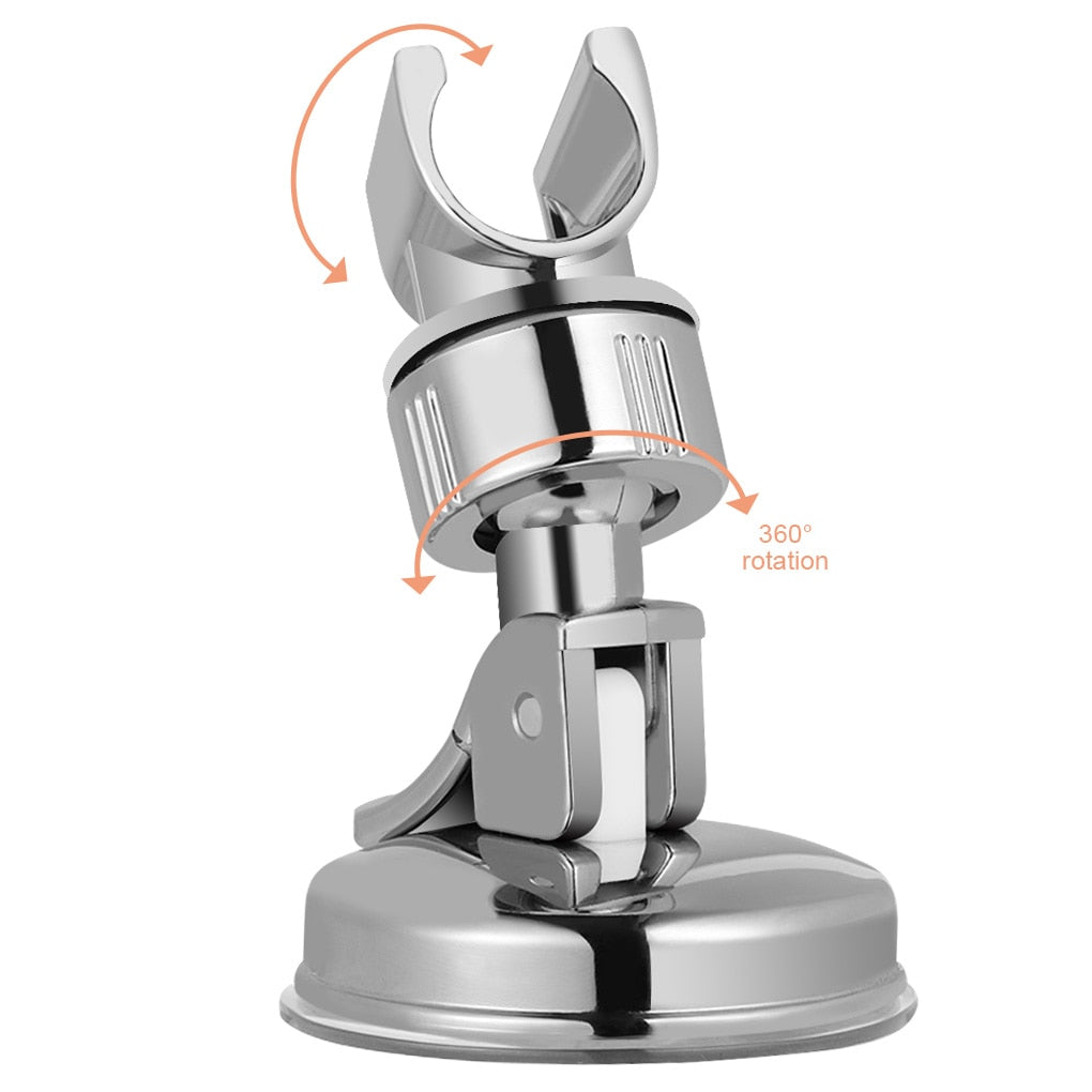 Adjustable Suction Shower Head Holder by HitMyNeed