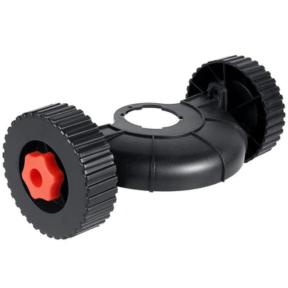 Adjustable Support Wheel Lawn Mower Trimmer Attachment by HitMyNeed