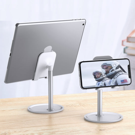 Adjustable Tablet and Phone Stand with Storage by HitMyNeed
