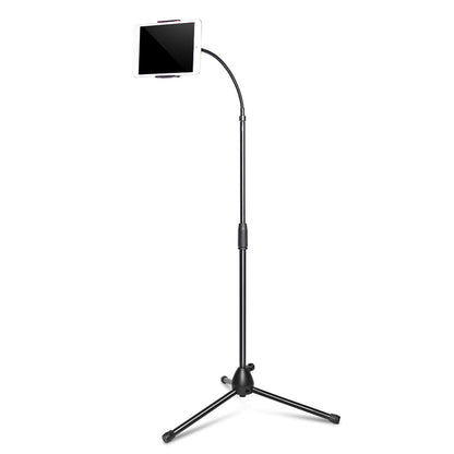 Adjustable Tablet Floor Stand with Flexible Holder by HitMyNeed
