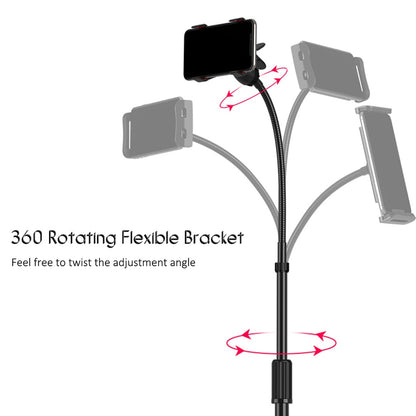 Adjustable Tablet Floor Stand with Flexible Holder by HitMyNeed