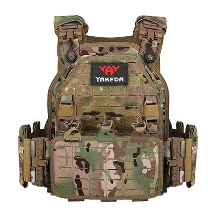 Adjustable Tactical Plate Carrier Vest for Airsoft cp by HitMyNeed