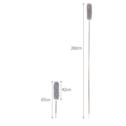 Adjustable Telescopic Cobweb Brush Duster 2.8m Reach by HitMyNeed