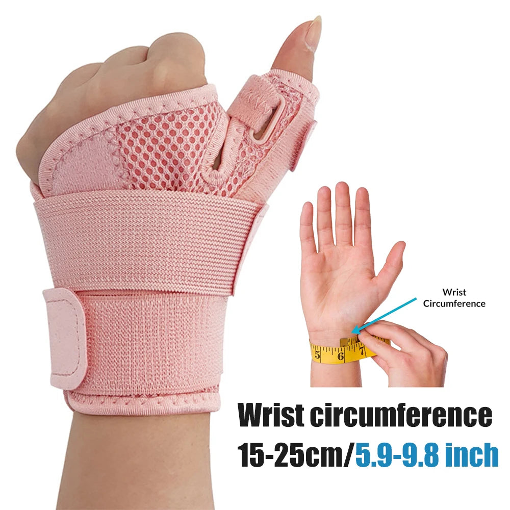 Adjustable Thumb Spica Splint & Wrist Support Brace by HitMyNeed