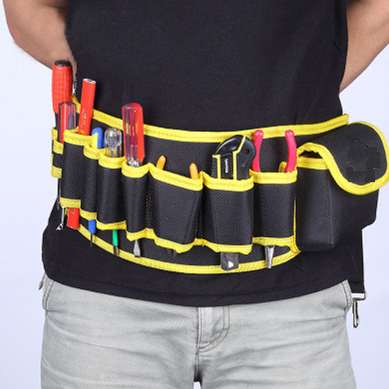 Adjustable Tool Belt with 7 Pouches by HitMyNeed