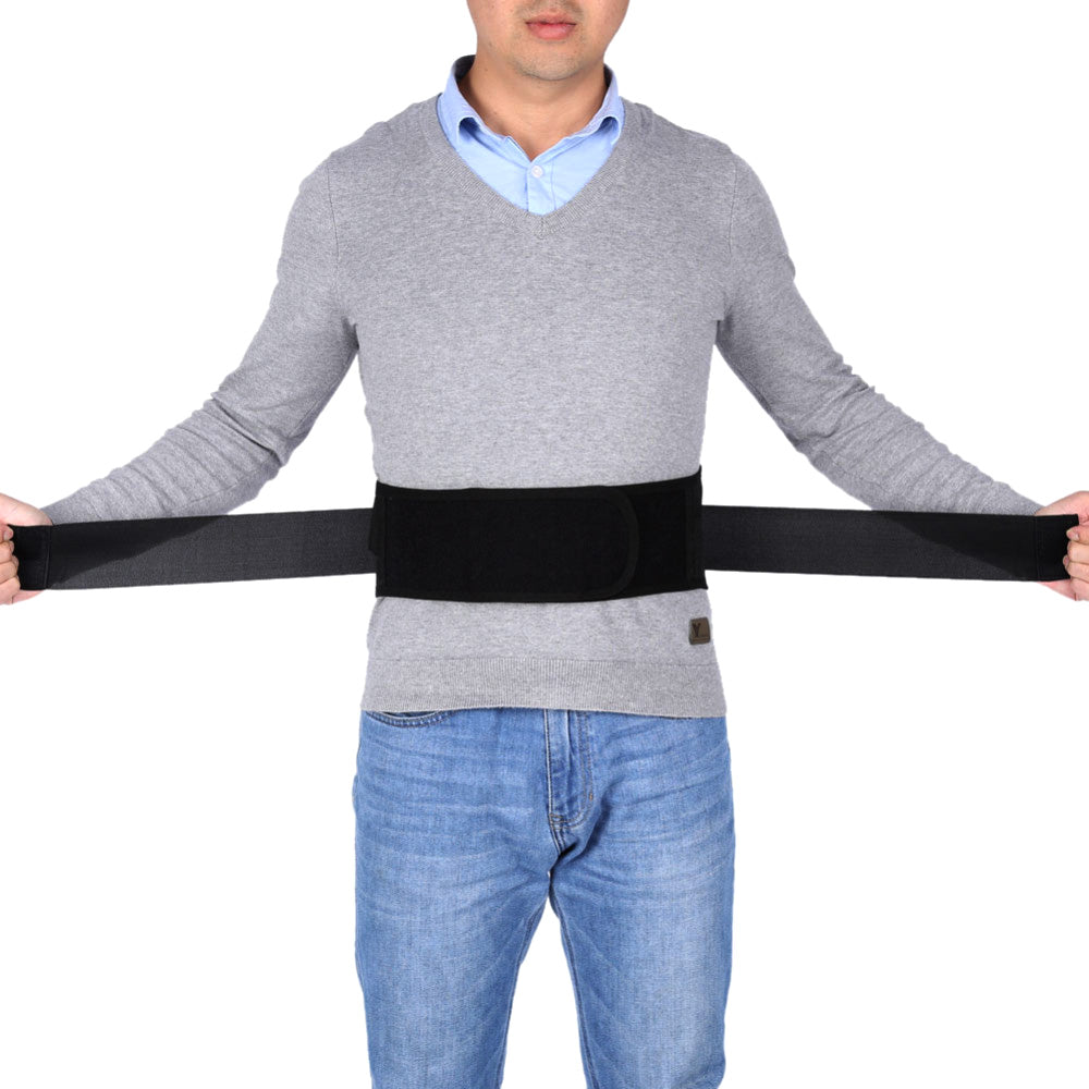 Adjustable Tourmaline Self-Heating Lumbar Support Belt 3xl-waist-115-128cm by HitMyNeed