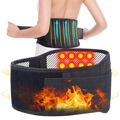 Adjustable Tourmaline Self-Heating Lumbar Support Belt m-for-waist-80-98cm by HitMyNeed