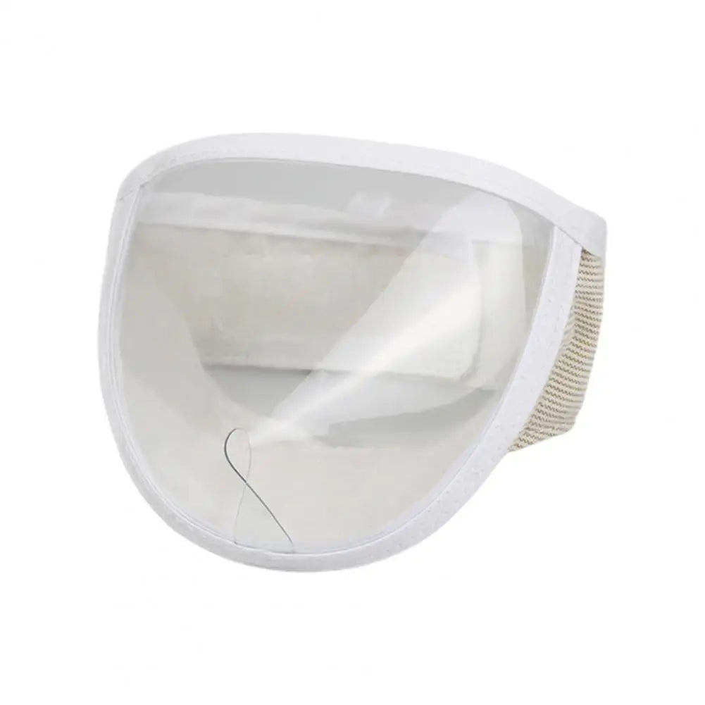 Adjustable Transparent Cat Muzzle for Safe Grooming by HitMyNeed