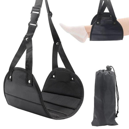 Adjustable Travel Foot Rest Hammock for Flights by HitMyNeed