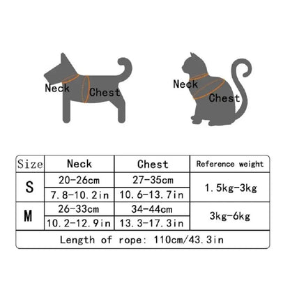 Adjustable Undershirt Harness Leash for Small Pets by HitMyNeed