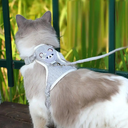 Adjustable Undershirt Harness Leash for Small Pets by HitMyNeed