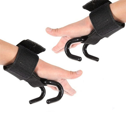 Adjustable Unisex Weightlifting Hooks with Straps by HitMyNeed