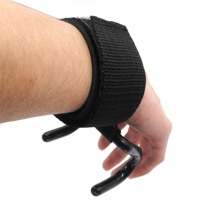 Adjustable Unisex Weightlifting Hooks with Straps by HitMyNeed