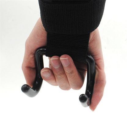 Adjustable Unisex Weightlifting Hooks with Straps by HitMyNeed
