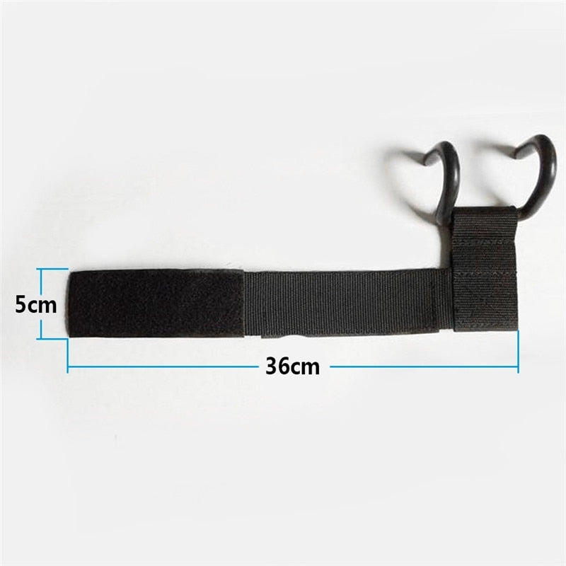 Adjustable Unisex Weightlifting Hooks with Straps by HitMyNeed