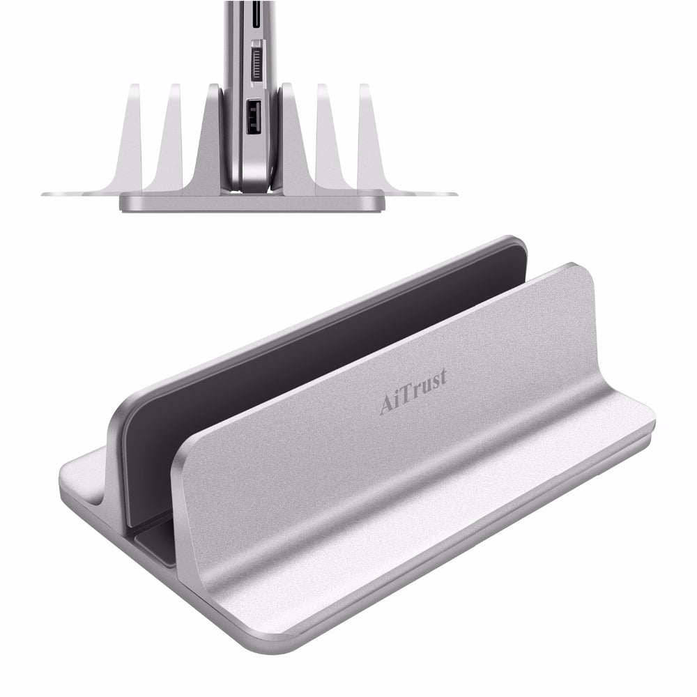 Adjustable Vertical Laptop Desk Stand Holder by HitMyNeed