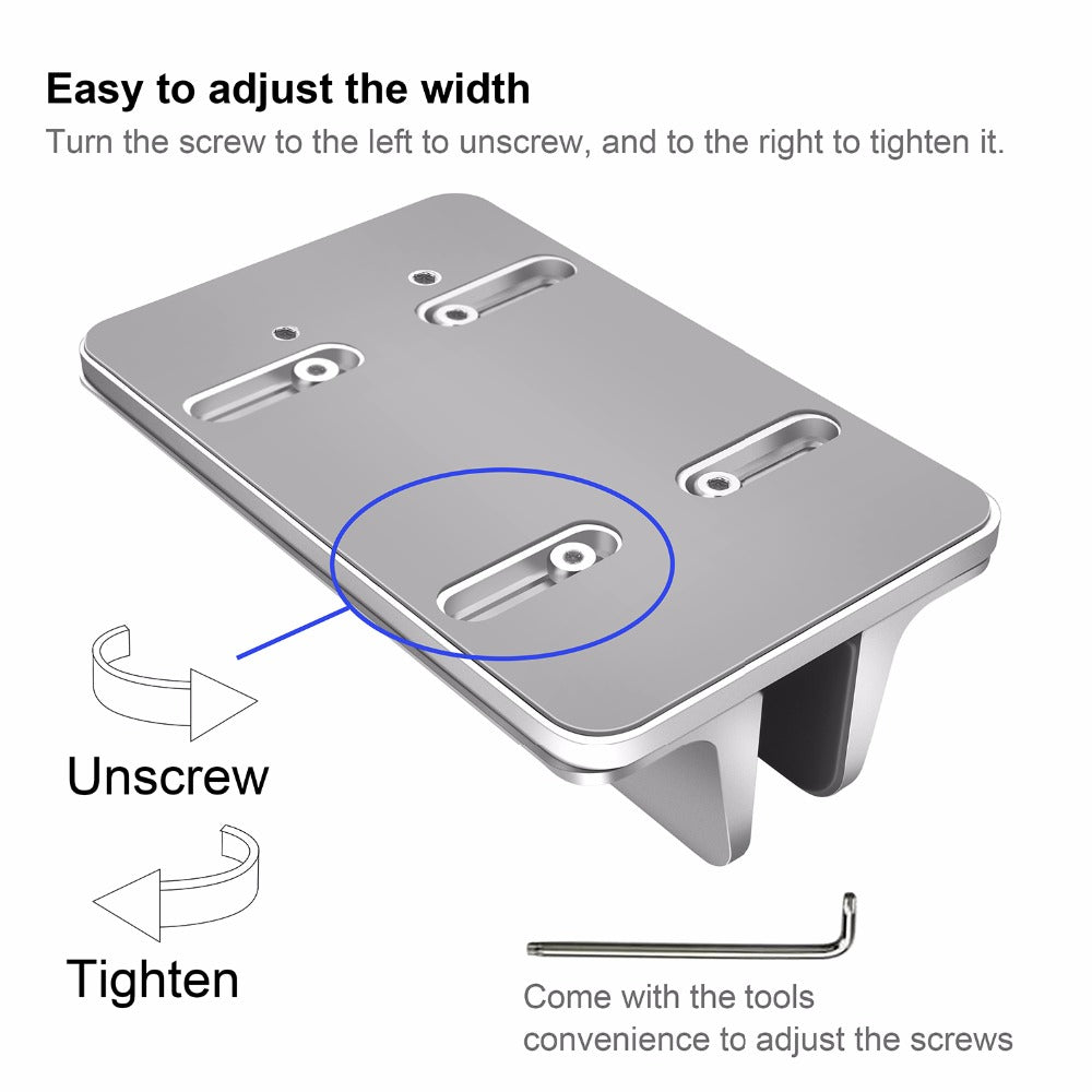 Adjustable Vertical Laptop Desk Stand Holder by HitMyNeed
