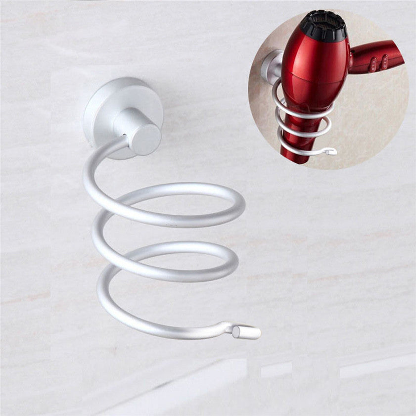 Adjustable Wall Mount Hair Dryer Holder by HitMyNeed