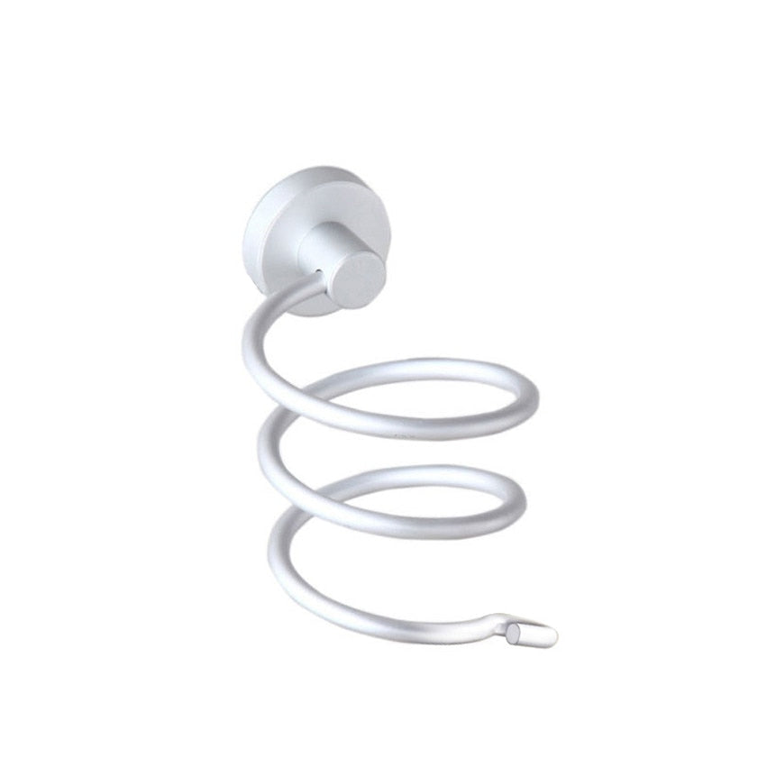 Adjustable Wall Mount Hair Dryer Holder by HitMyNeed