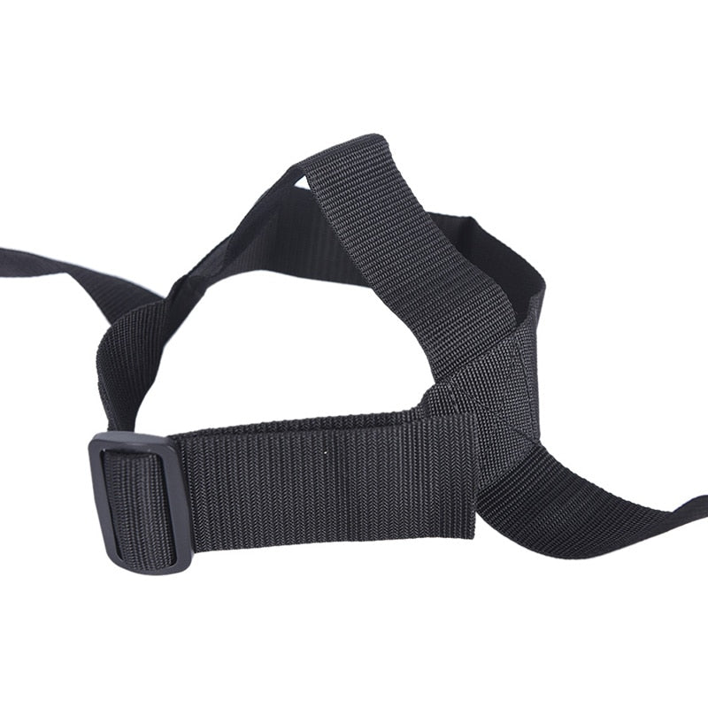 Adjustable Weight Lifting Head Harness with Chain by HitMyNeed