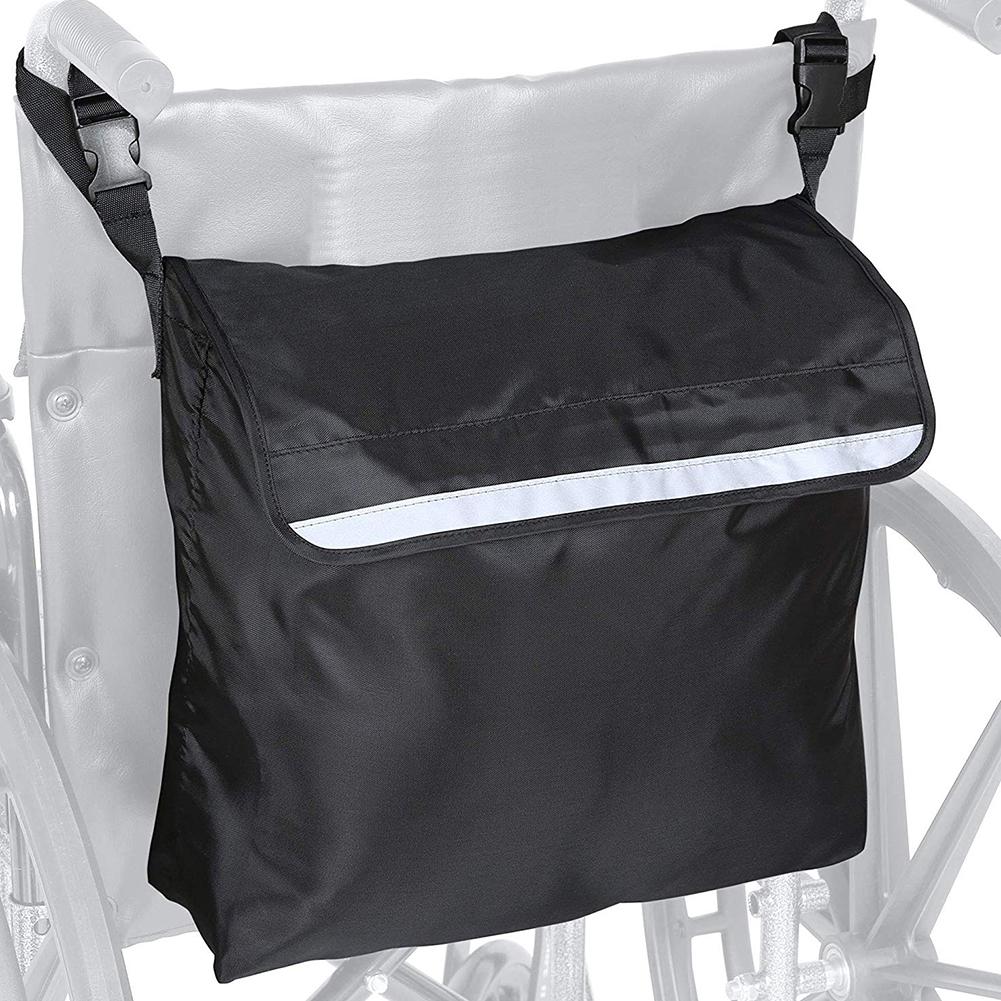 Adjustable Wheelchair Backpack with Reflective Strip by HitMyNeed
