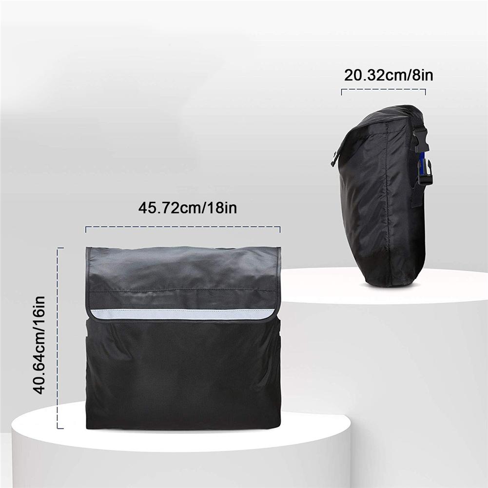 Adjustable Wheelchair Backpack with Reflective Strip by HitMyNeed