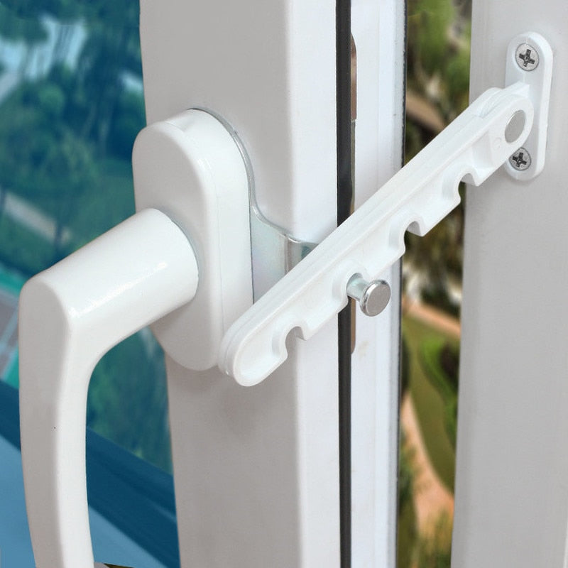 Adjustable Window Limiter with Safety Screws by HitMyNeed